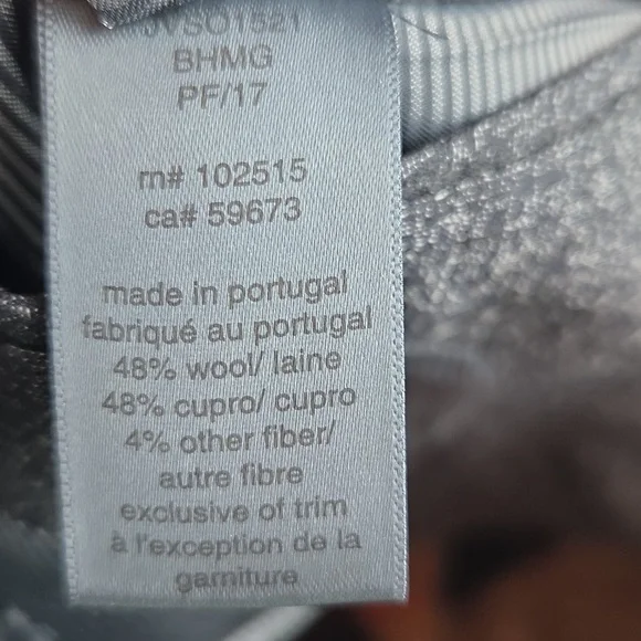 John Varvatos Men's Gray Blazer